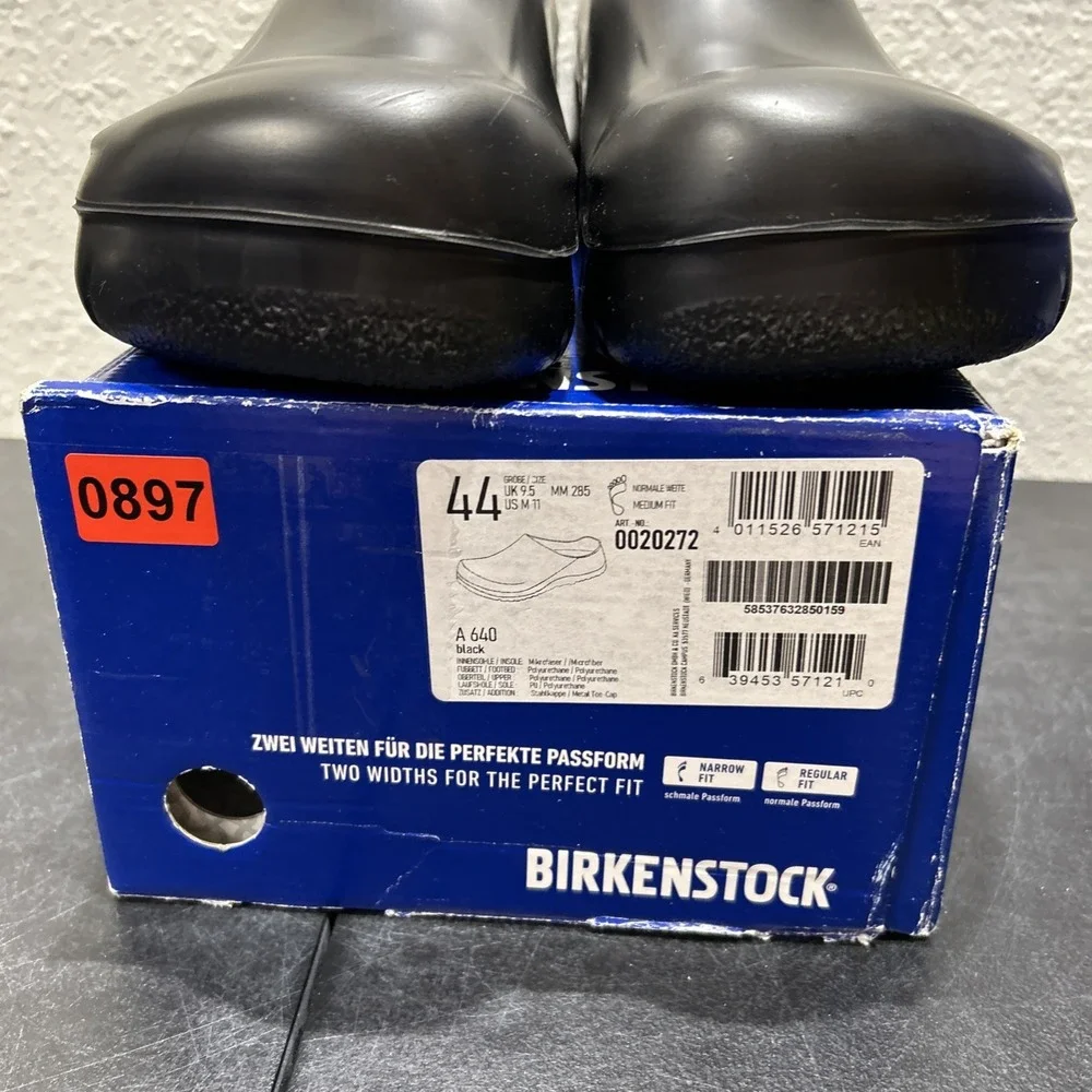 Birkenstock A 640 Polyurethane Black EU 44 US M 11 Mens
